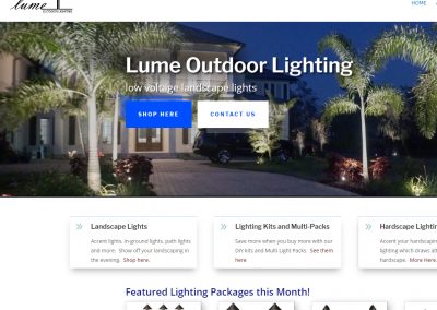 Lume Outdoor Lighting